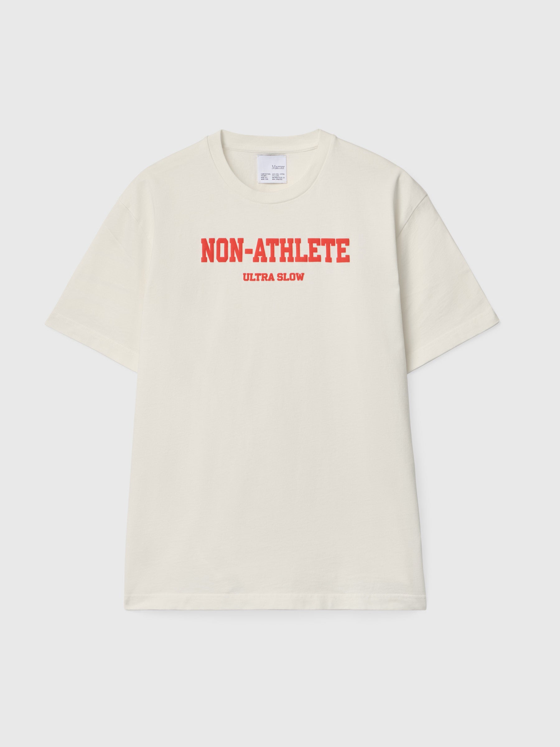 Non-Athlete 100% Cotton 270GSM T-Shirt Ecru