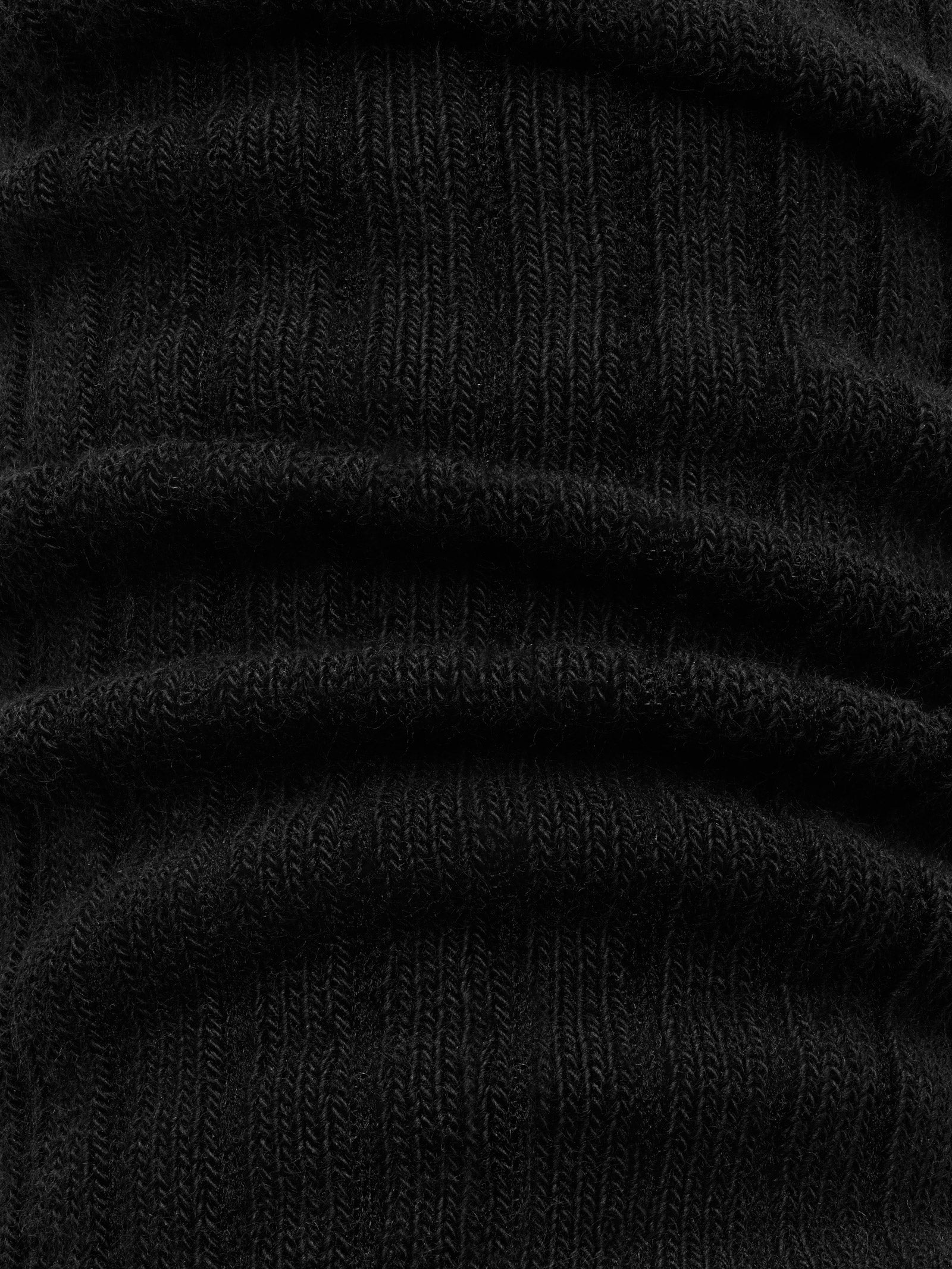 Seacell/Cotton Rib Socks Black