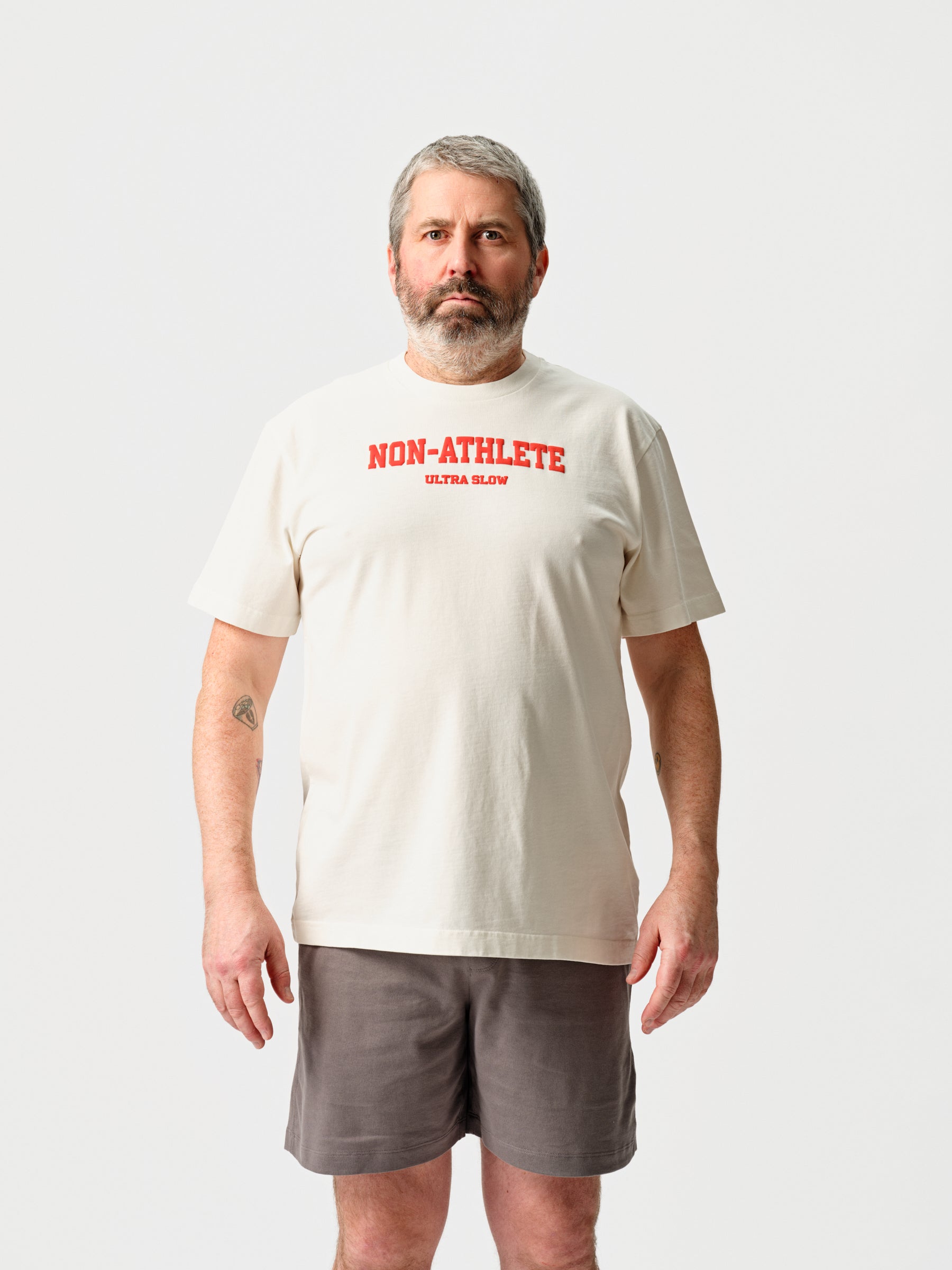 Non-Athlete 100% Cotton 270GSM T-Shirt Ecru