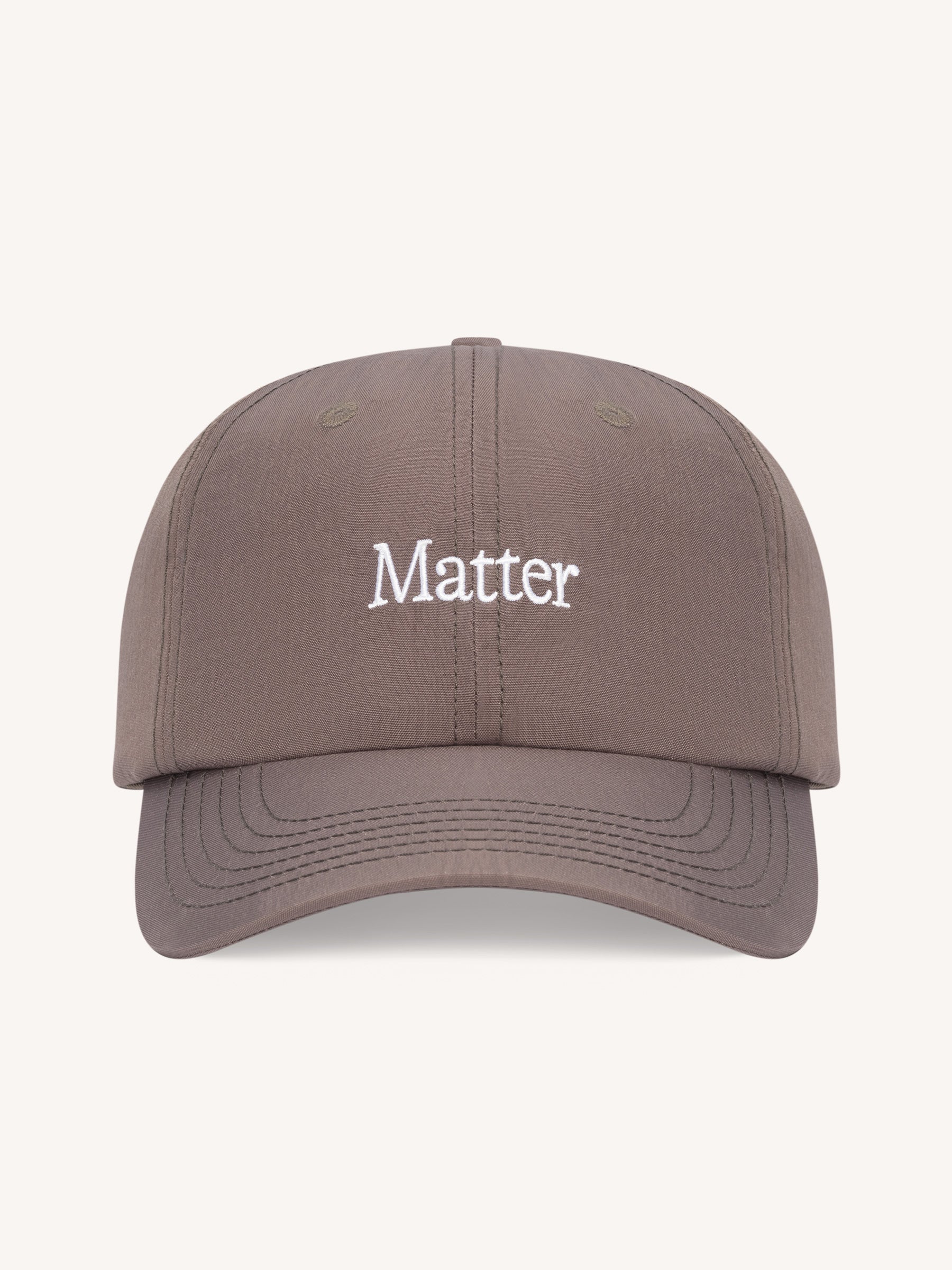 6-panel rPET Baseball Cap Dark Gray