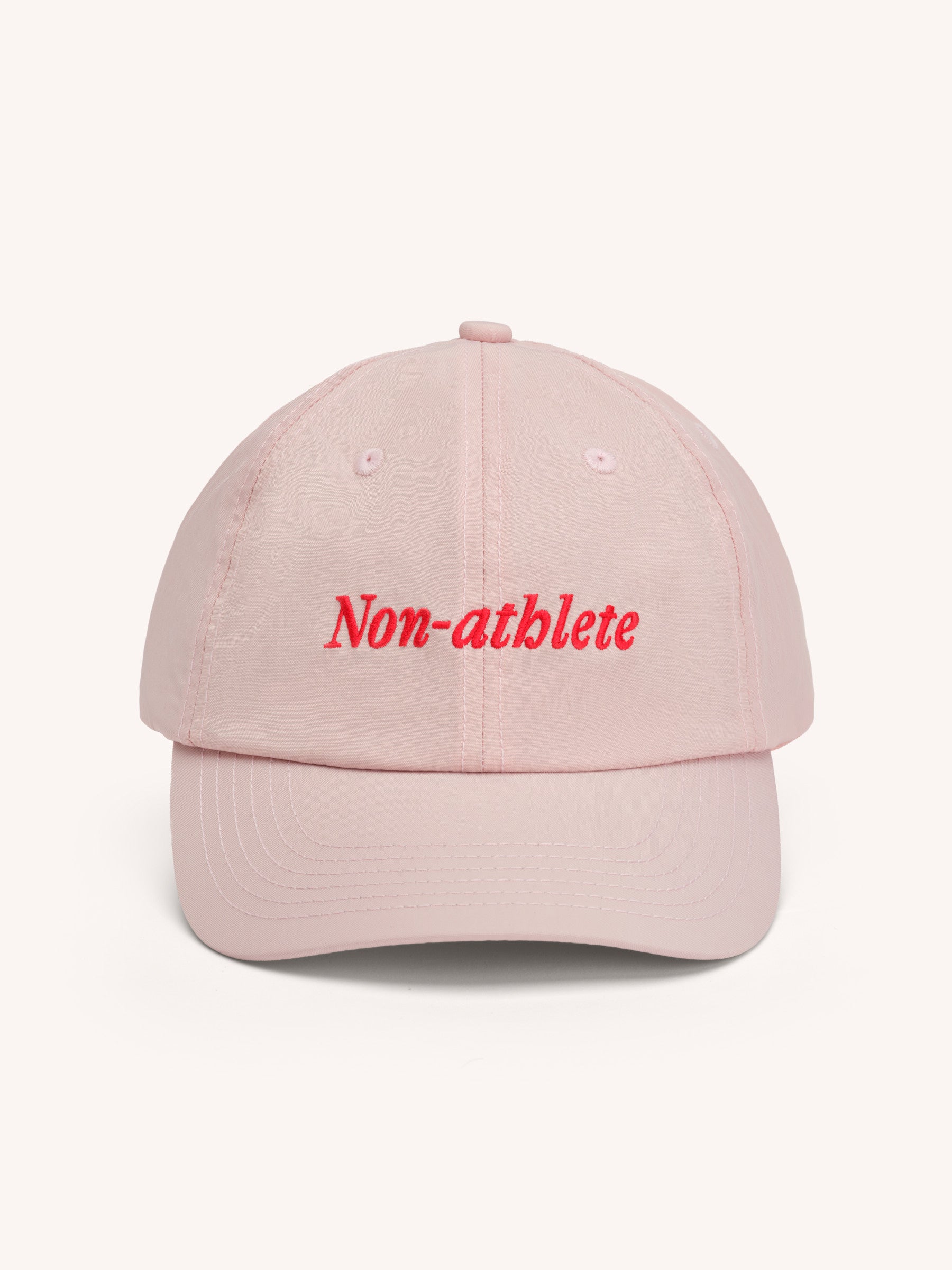 6-panel rPET Baseball Cap Pink/Red