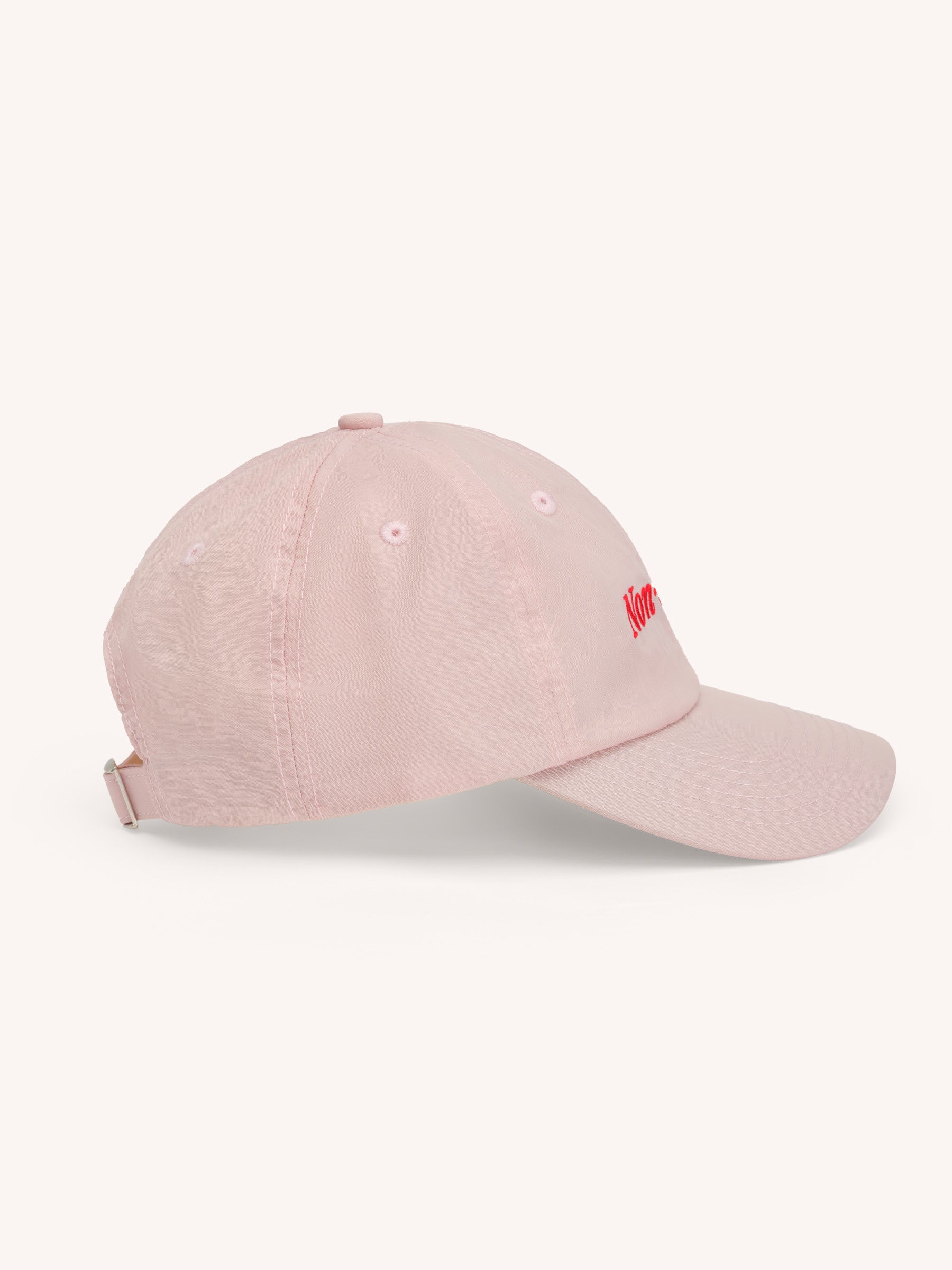 6-panel rPET Baseball Cap Pink/Red